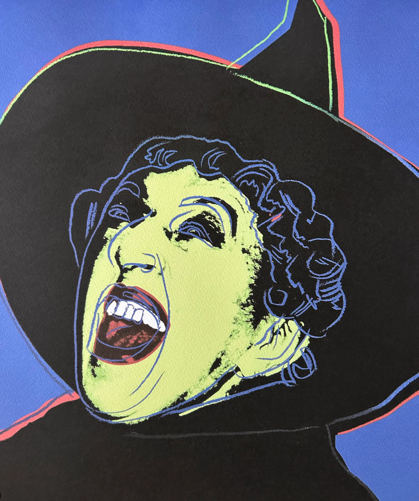 Andy Warhol "The Witch" 24" x 24" CMOA Off Set Lithograph
