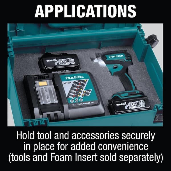 15.5 In. Small Interlocking Tool Box | Makita Modular X Case