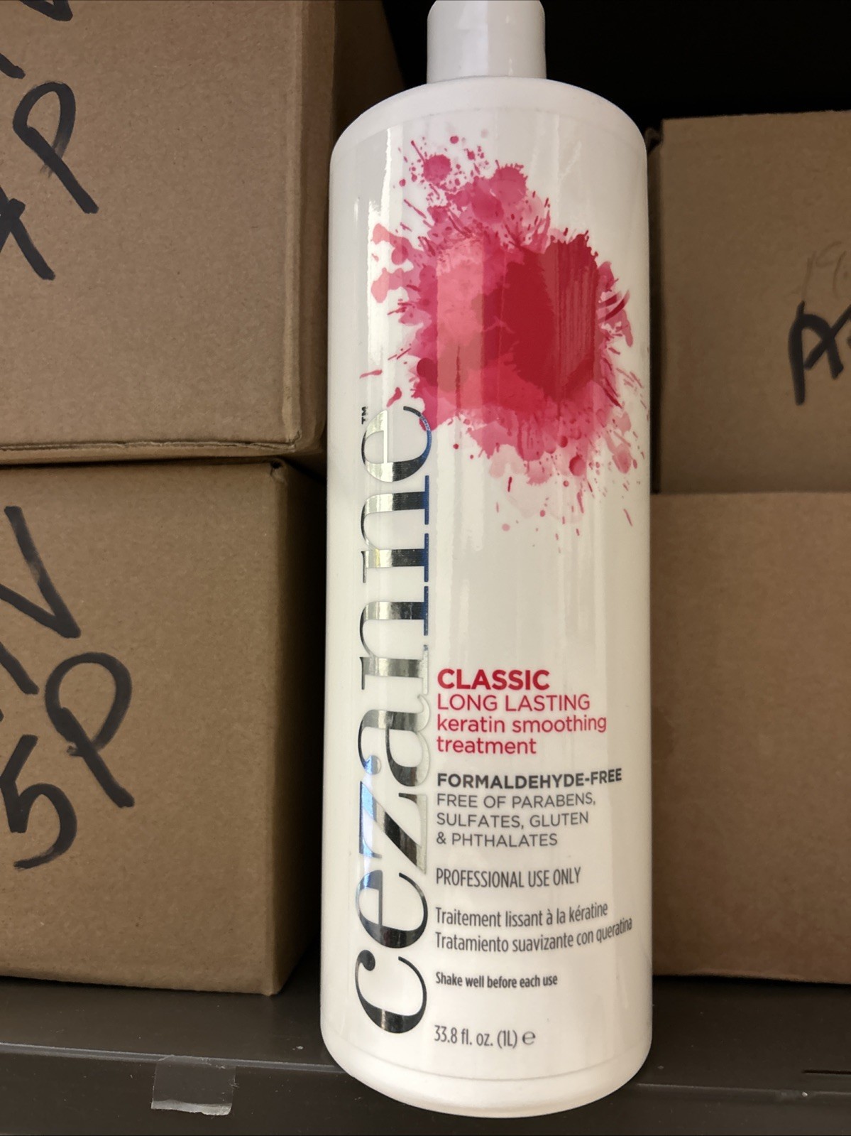 Cezanne Classic Keratin Smooth Treatment - 33.8oz NEW / Sealed ! FAST SHIPPING!