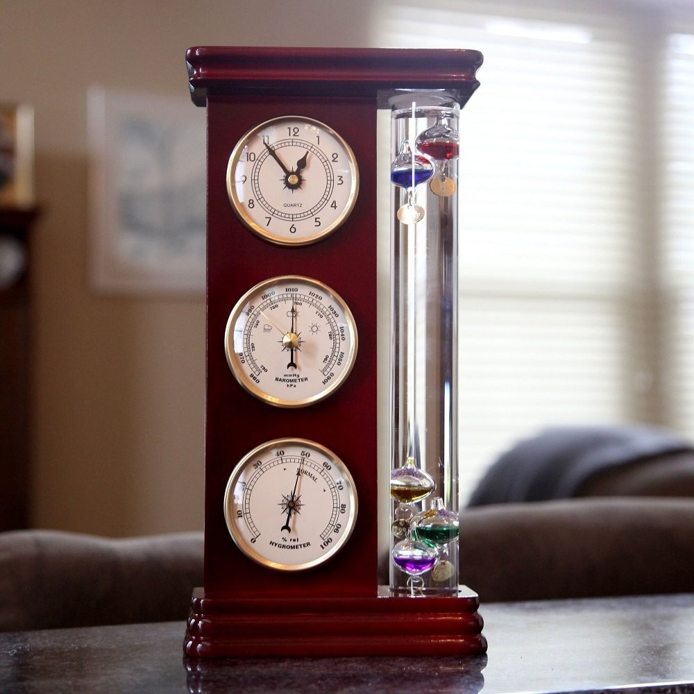 Multi-Functional Weather Station with Temperature, Humidity, and Time Display