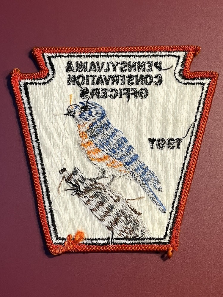 1997 PENNSYLVANIA CONSERVATION OFFICERS BLUEBIRD PATCH