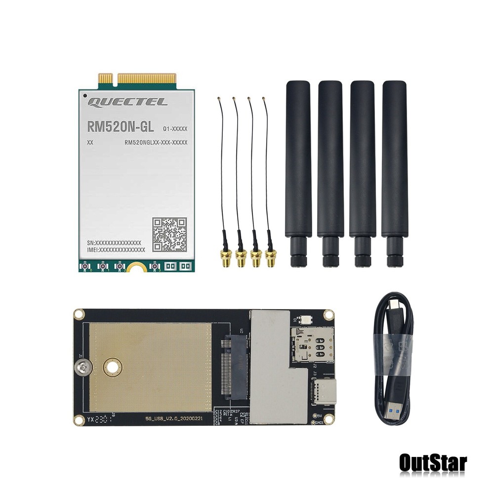 IoT 5G Global Remote Control Network Module Support GPS RM520NGLAA-M20-SGASA