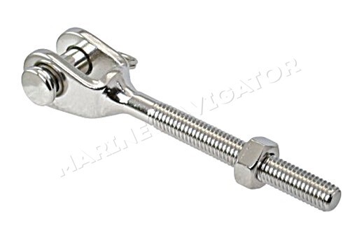 Threaded fork AISI316 M8L