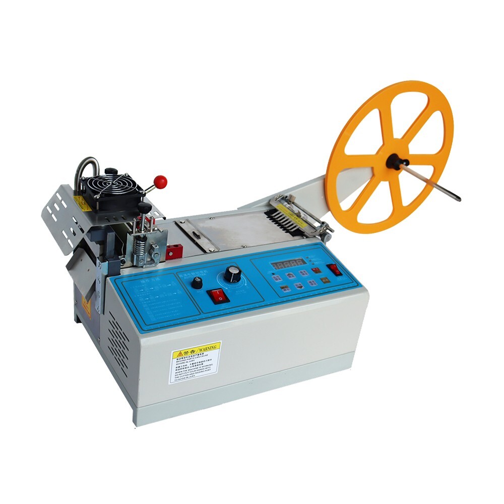 Hot Cold Automatic Tape Cutting Machine 110V Zipper Braid Elastic Band Cutter