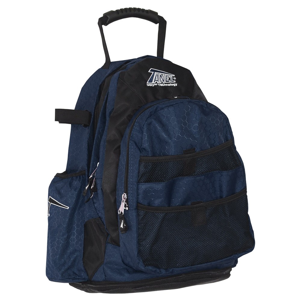 Tanel 360 Bat Pack Baseball/Softball Backpack Bag - Navy