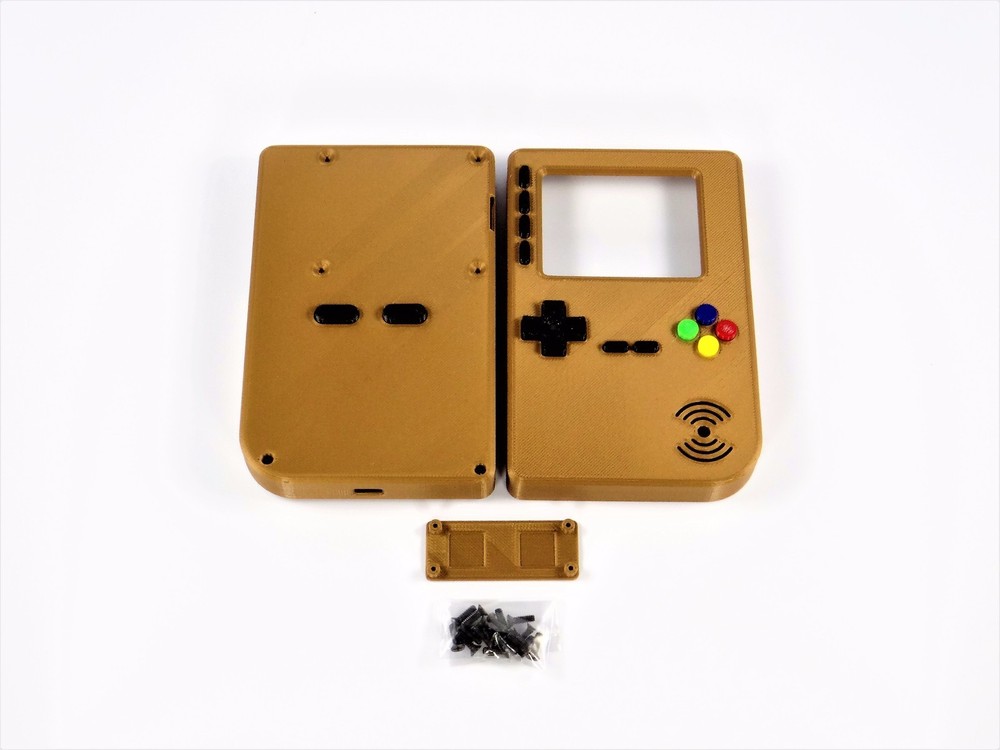 PiGRRL 2 COPPER Game Boy Case with Buttons & Screws for Raspberry Pi 2/3