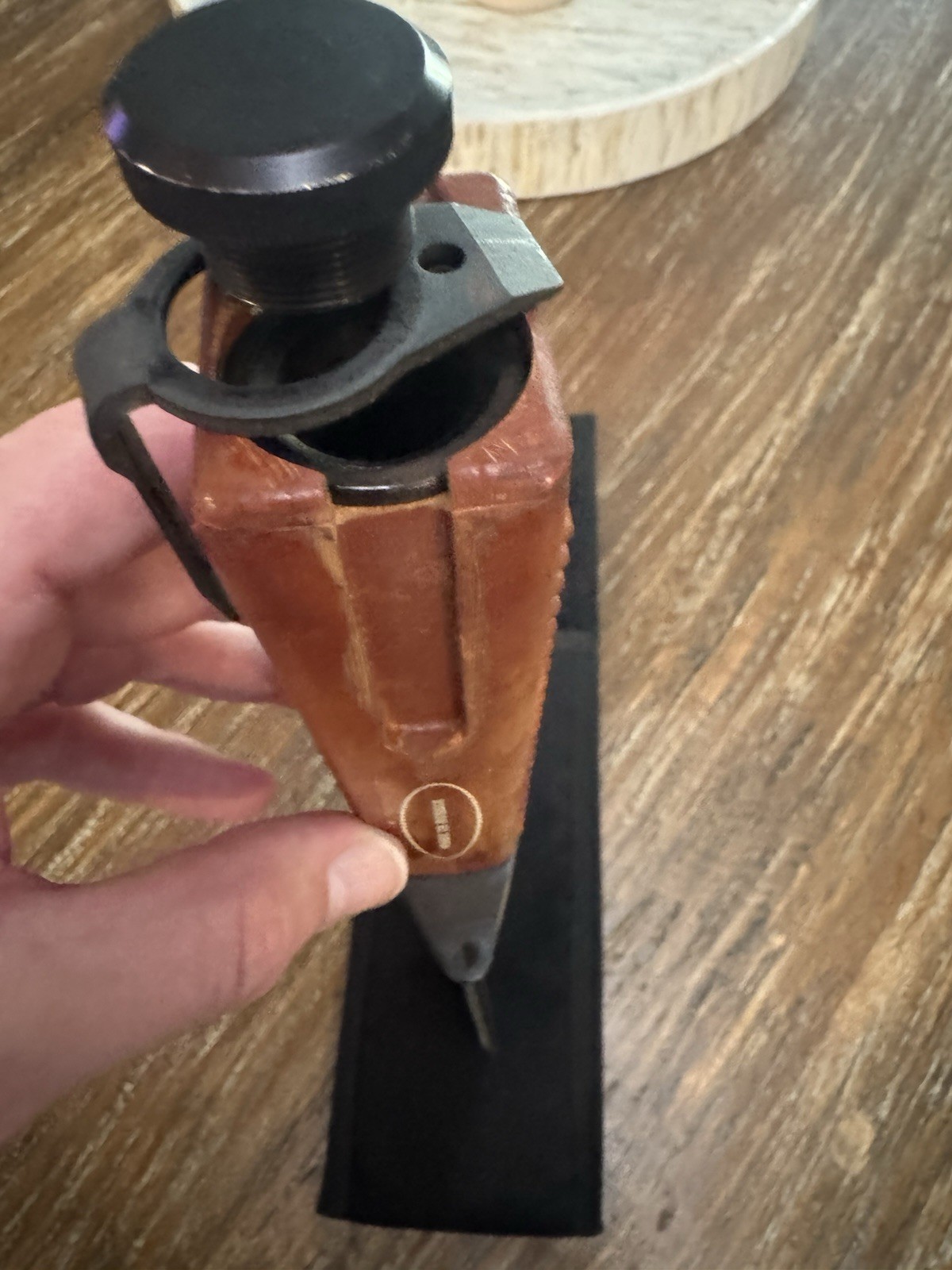 Sovietski Spetsnaz 9" Survival Machete, Brown Bakelite / Black High Carbon Steel