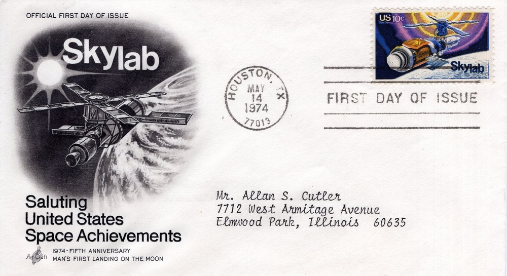 SALUTING U.S. SPACE ACHIEVEMENTS - 1974 - DC3023