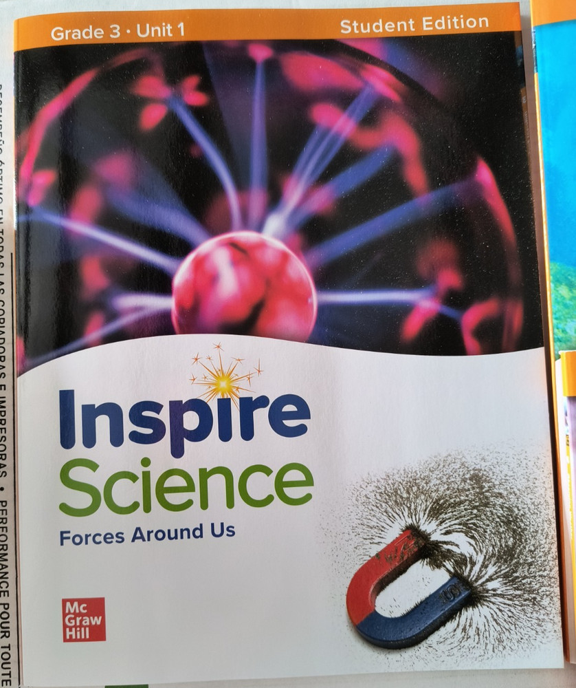 Inspire Science Grade 3 Units 1-4 Student Edition Workbook Set