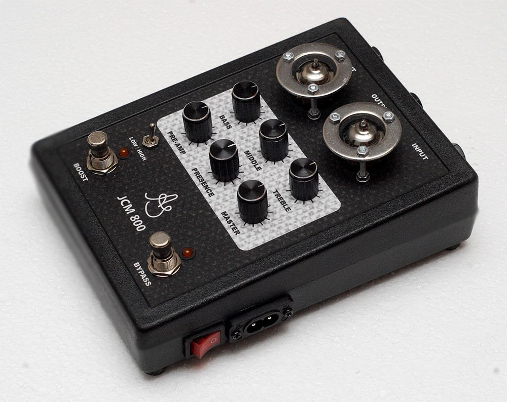 Guitar tube preamp based on JCM800