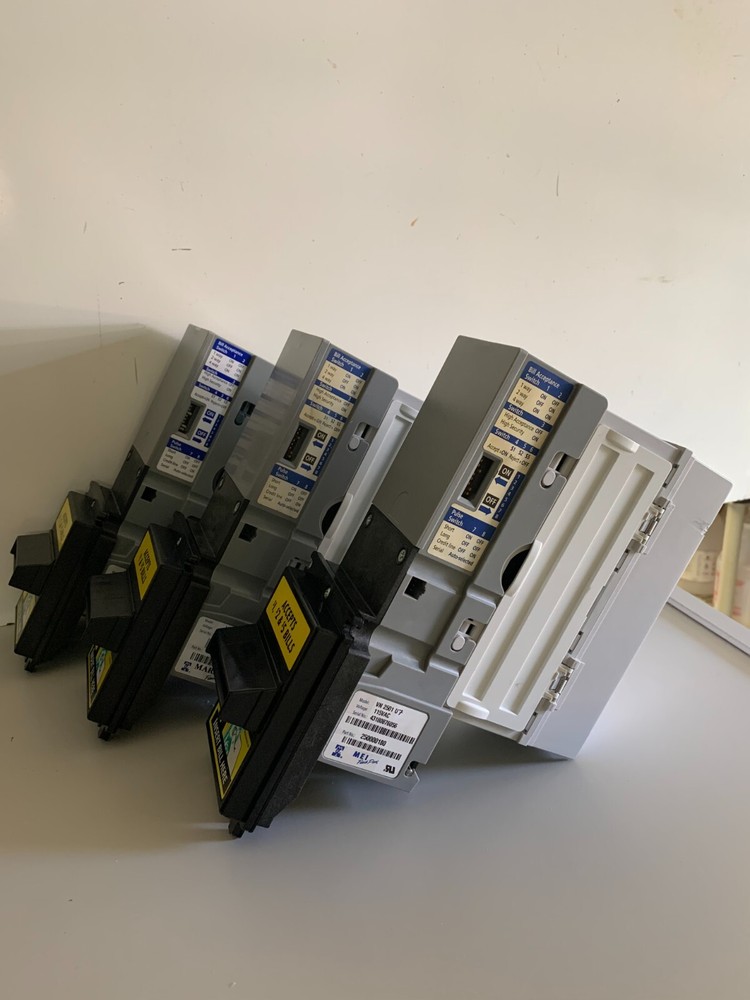 3pack VN2501 U7 $1&$5 110V *COMPLETELY REBUILT* BILL VALIDATOR ,ACCEPTOR
