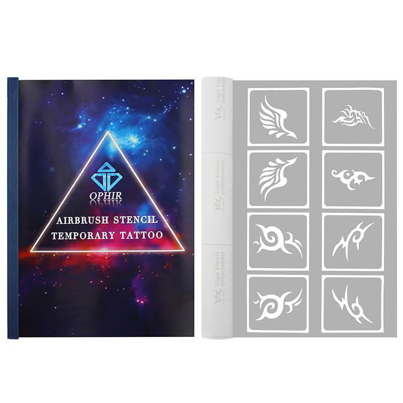 Reusable Airbrush Temporary Tattoo Stencil Art Designs Template 281 Pattern