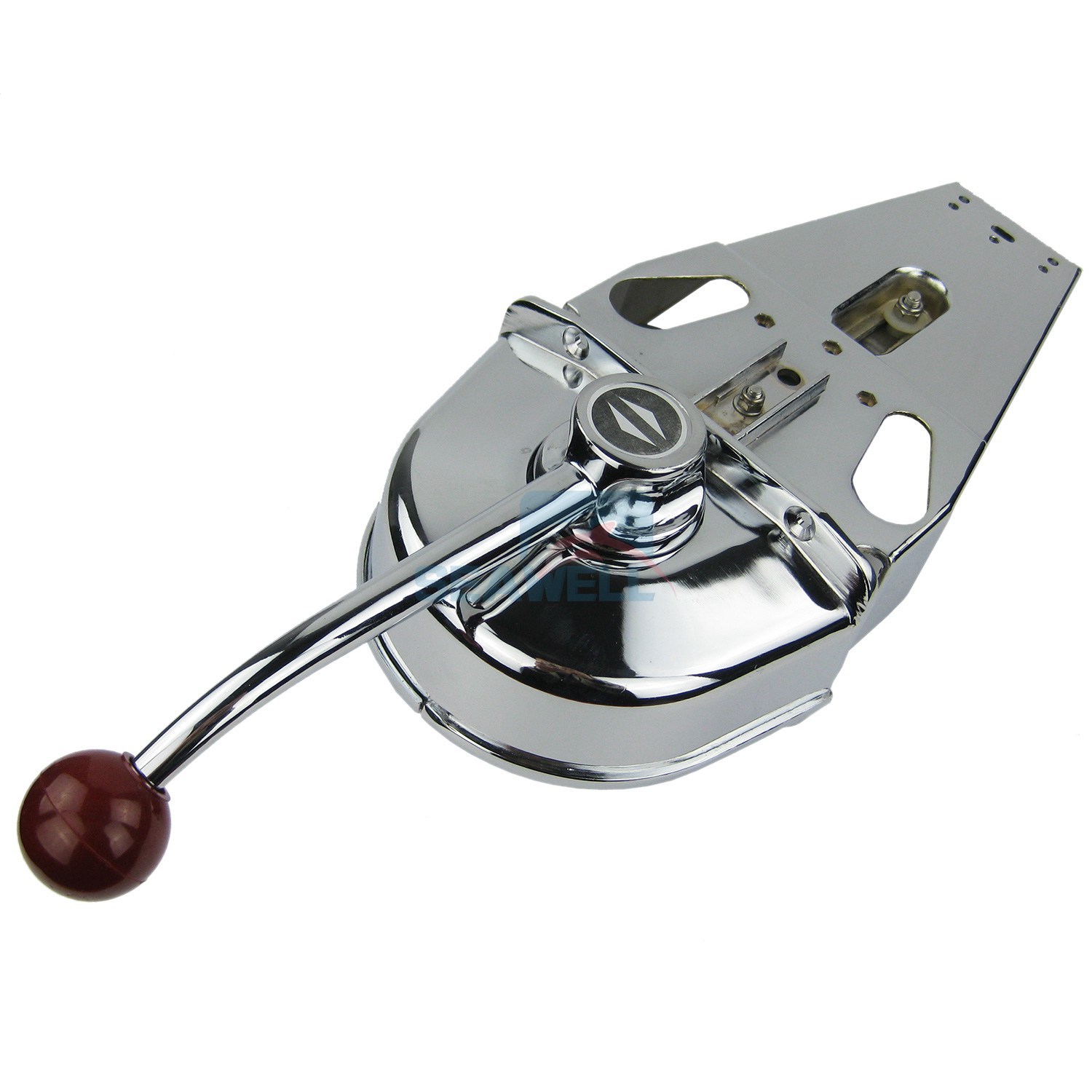 Universal Boat Single Lever Marine Engine Control Handle Top Mount Zinc Alloy