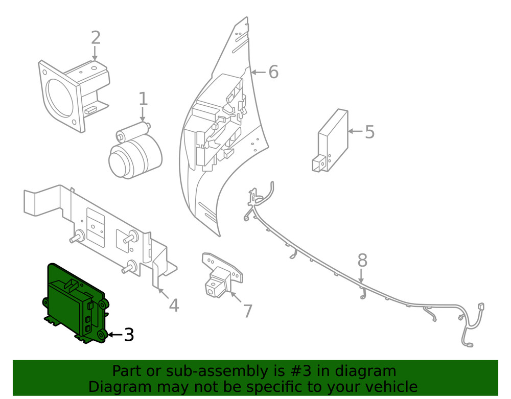 Genuine Nissan Sensor 28437-7JA4C
