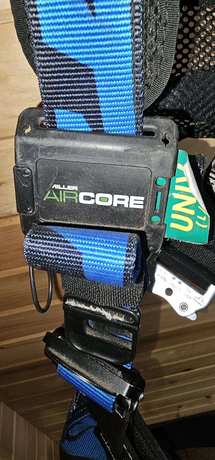 HONEYWELL MILLER AC-QC-BDP/UBL Full Body Harness AirCore L/XL