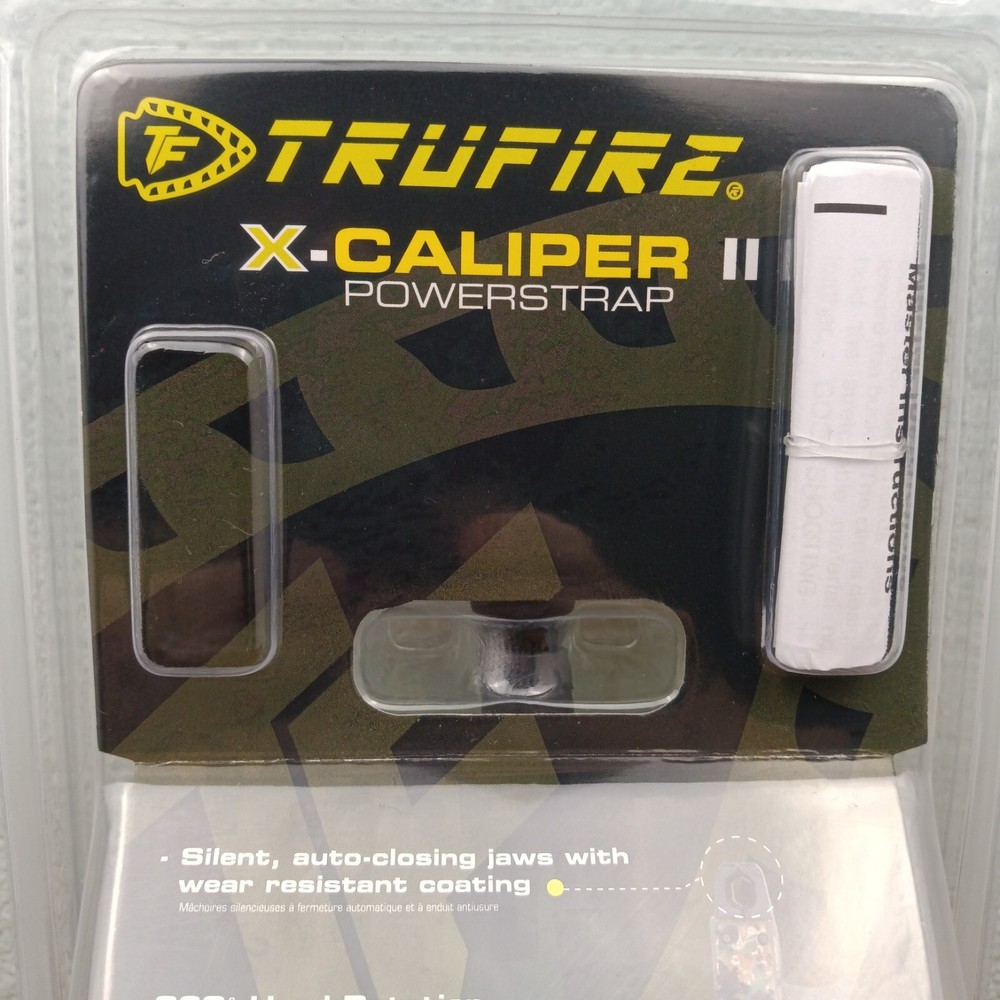 Archery Wrist Trigger Release TRUFIRE® X-Caliper II Powerstrap 360° Adjustable