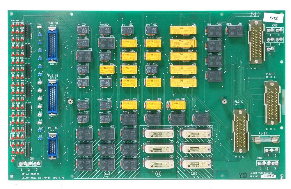 Okuma E4809-770-032-3 Relay Board [PZR]