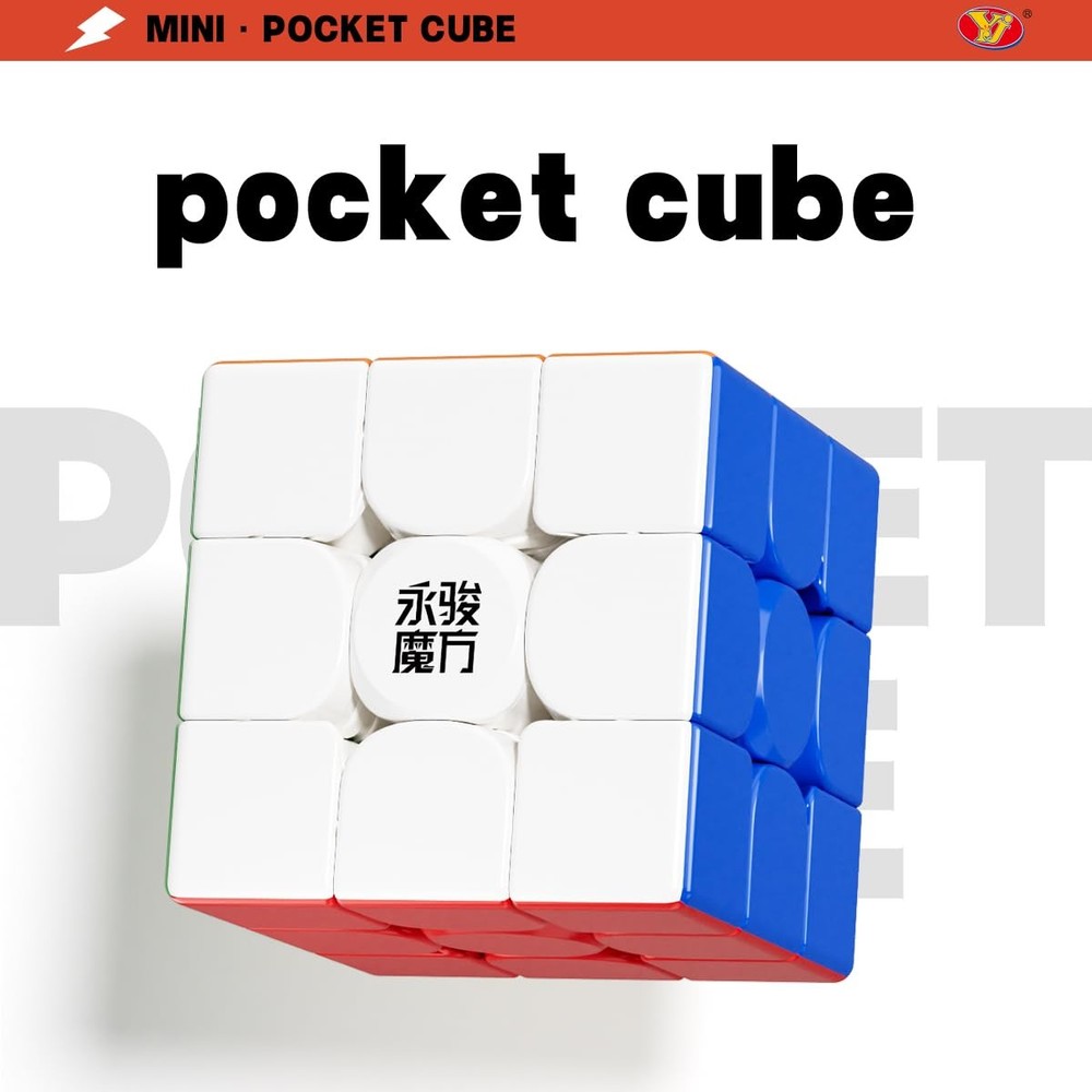 Pocket Cube 3x3 Speed Magnetic Magic 48 Magnets Mini