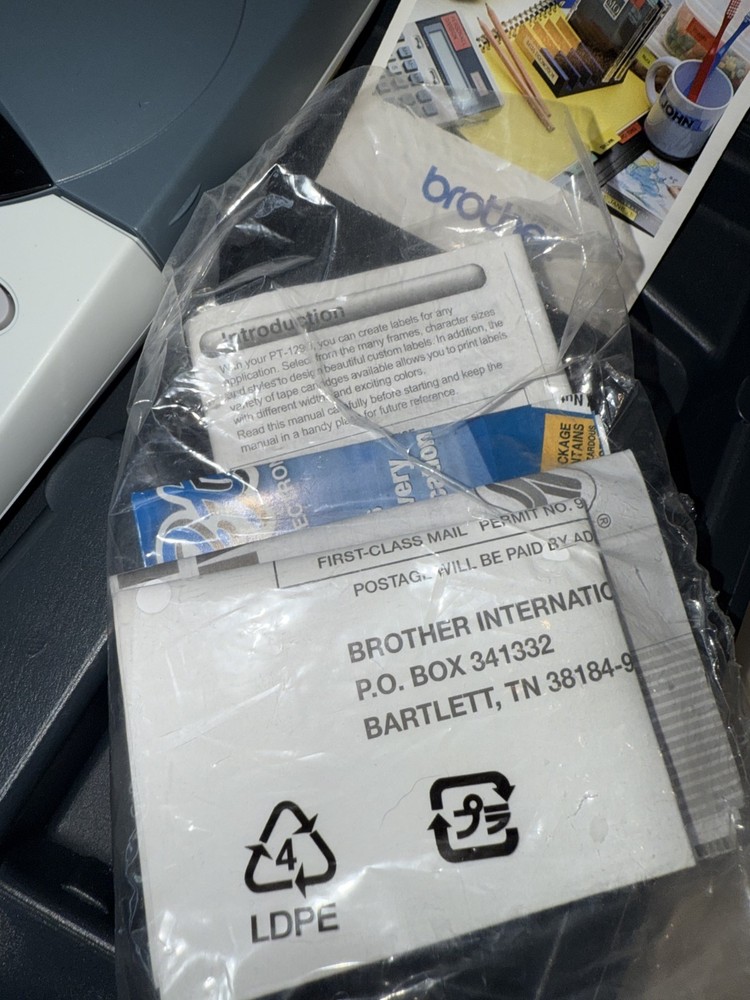 Brother PT-1800(SP)Label Maker + Hard Case