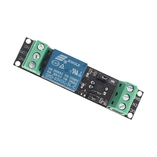 3V 1-Channel Multi-Mode Delay Timer Relay Module with Optocoupler for Home