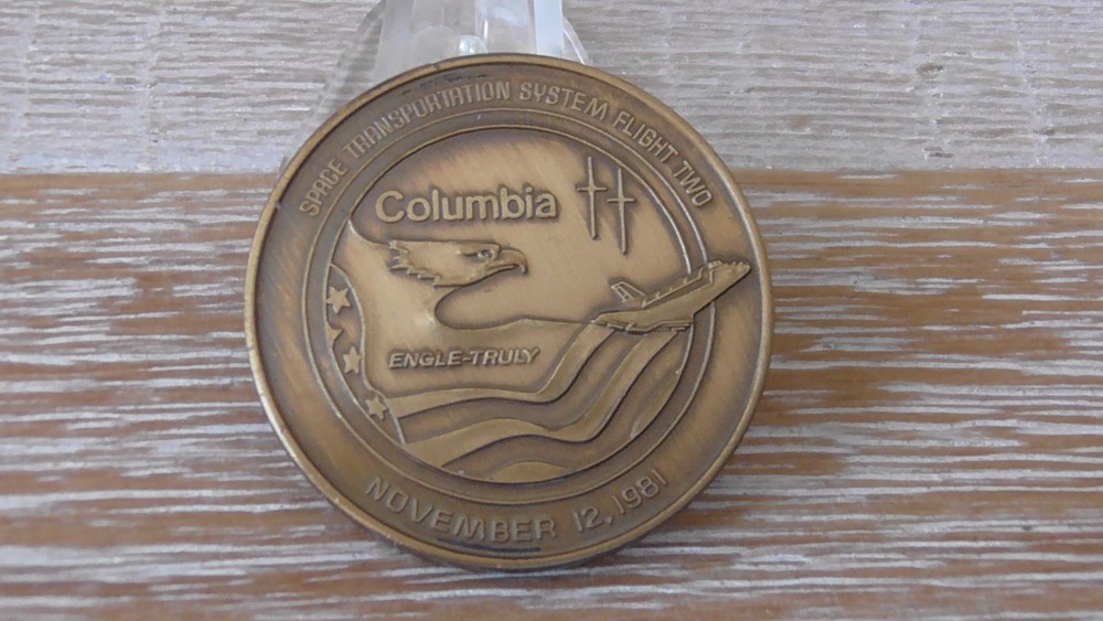 NASA STS-2 Columbia Flight Two November 1981 Coin #E226