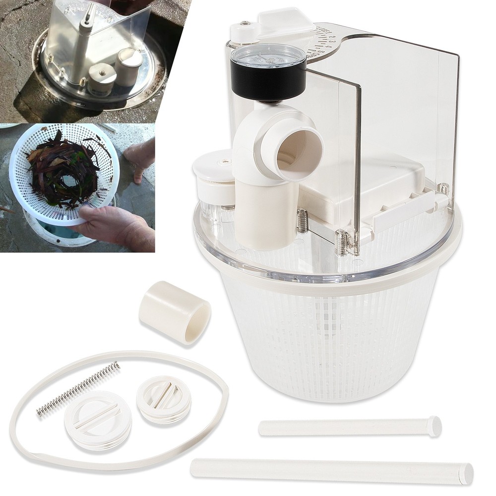 R211100 Vac-Mate Pool Cleaner Dispenser Box/Multi-Function Vacuum Skimmer Attach