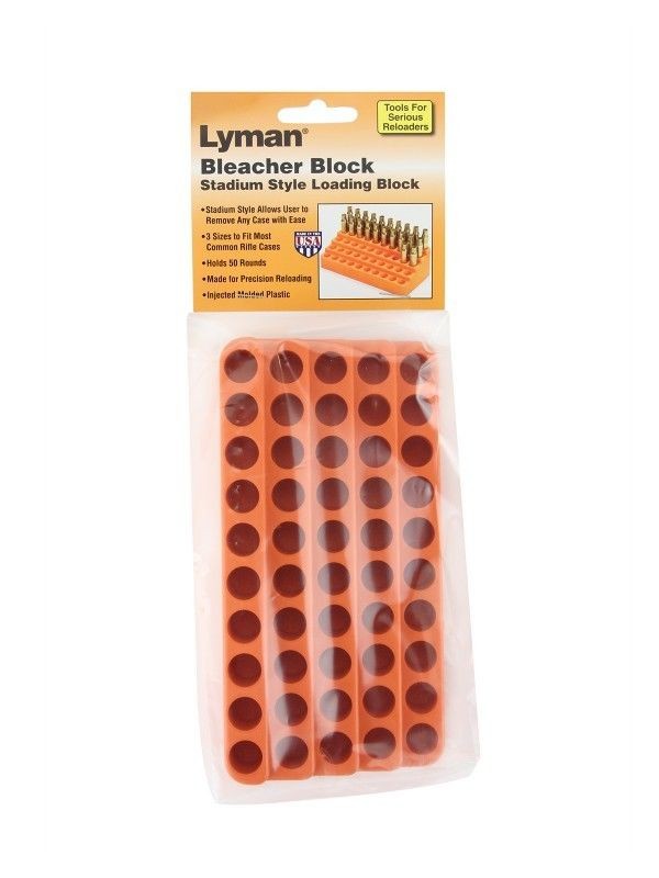 Lyman Bleacher Small Blocks for Pistol, One Size, Orange