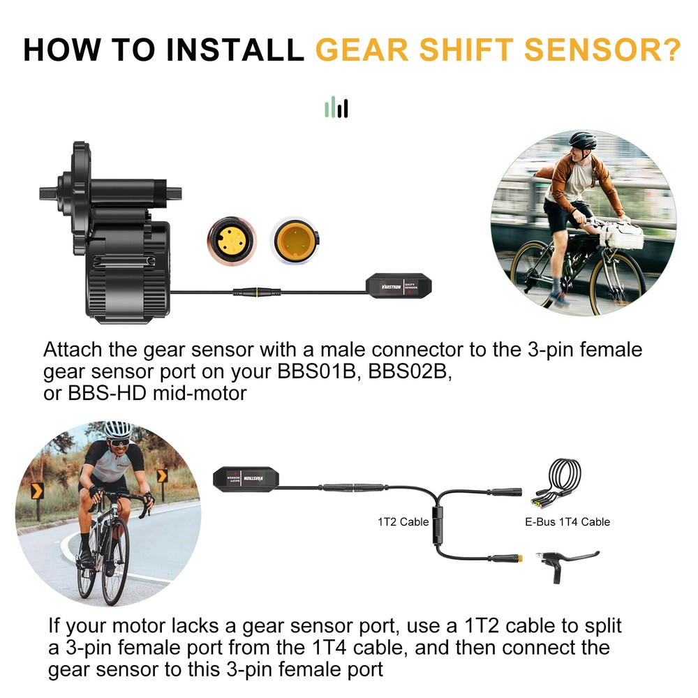 Variable Shift Gear Sensor for Bafang eBike Mid Drive Motor BBS BBS-HD Kits