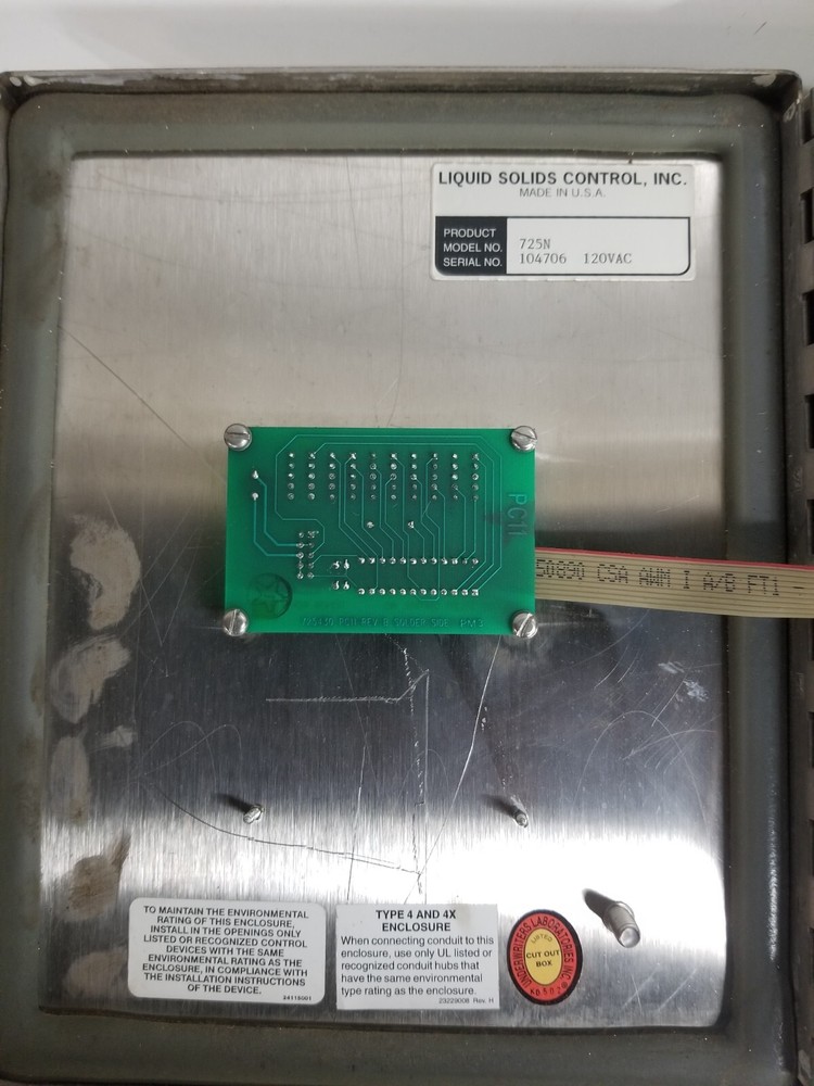 Liquid Solid Controls 725N Process Refractometer