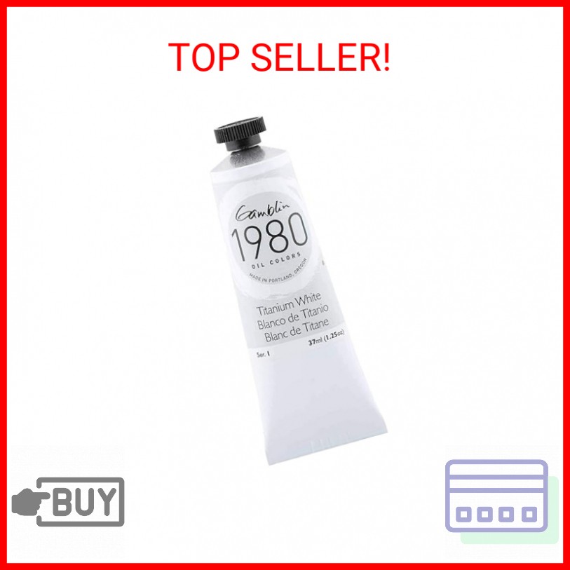 Gamblin 1980 Oil Titanium White 37Ml