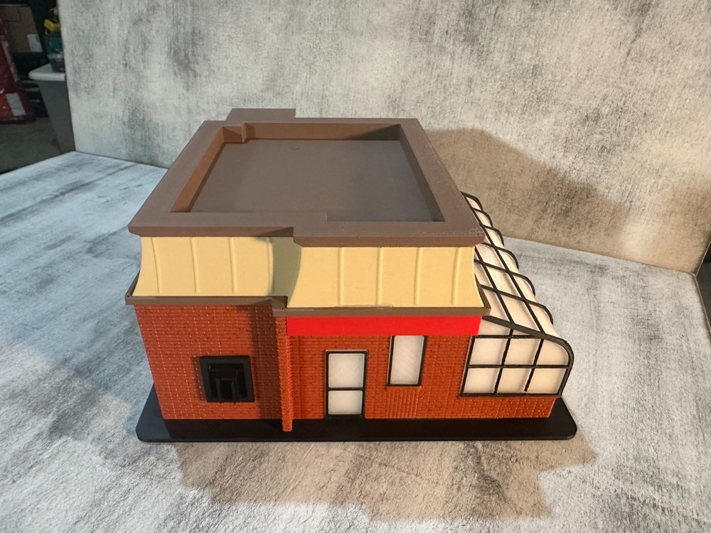 Retro Wendy's 1:64 Scale Diorama
