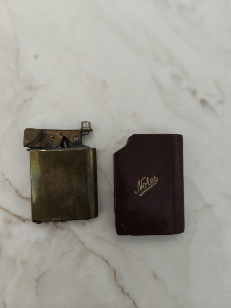 Vintage lighter "Notes" Collectible Lighter Untested