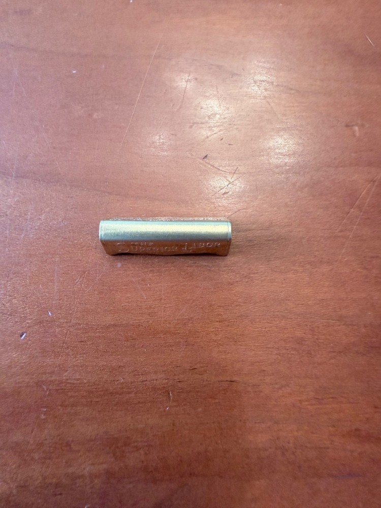 The Superior Labor Brass Tag