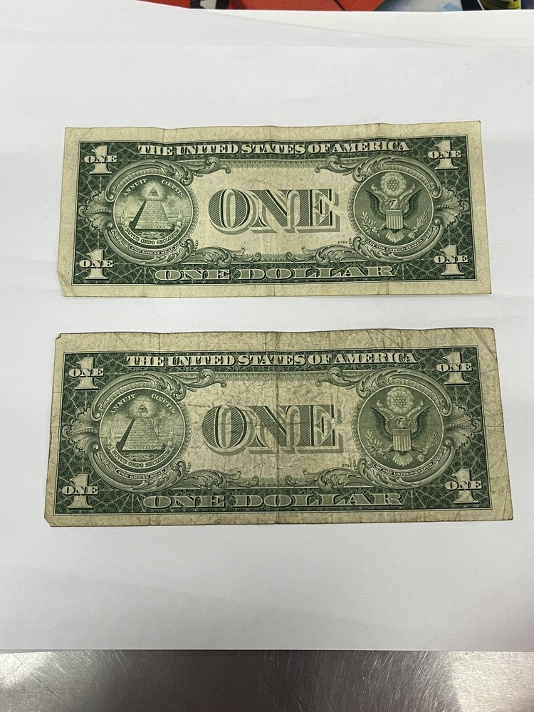 1935F $1 One Dollar Silver Certificate Blue Seal #309c