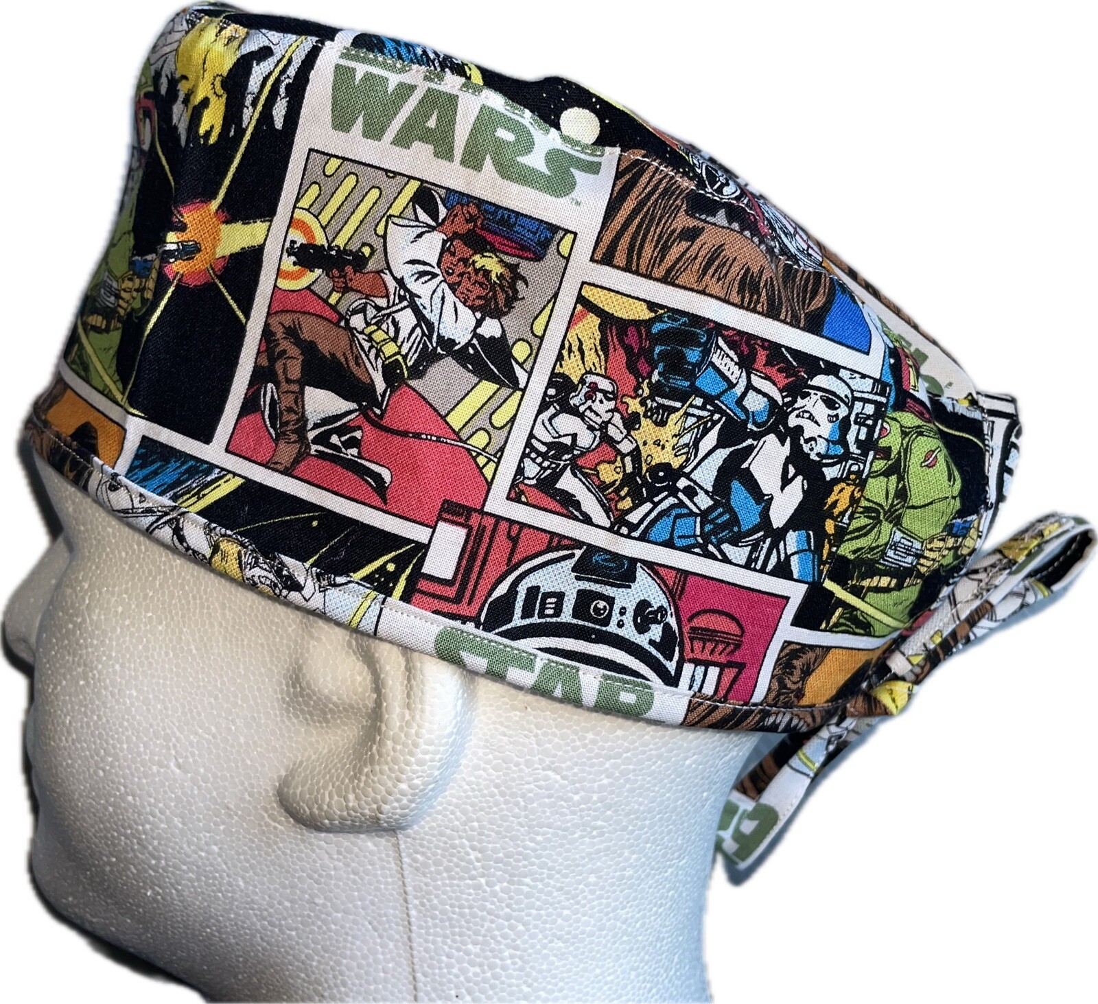 Star Wars Cartoon Scrub Hat Chemo Cap