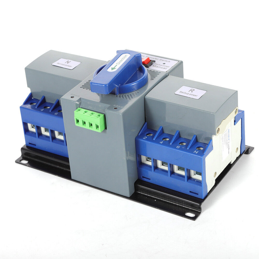 Dual Power Automatic Transfer Switch 63A 4P ATS for Seamless Power Transfer