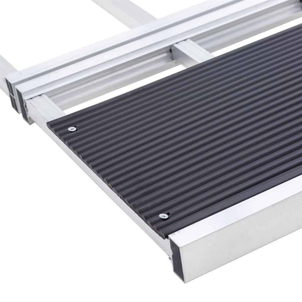 Black Ice SNO-7754-HDXW 6'5" x 54" Folding Snowmobile Ramp