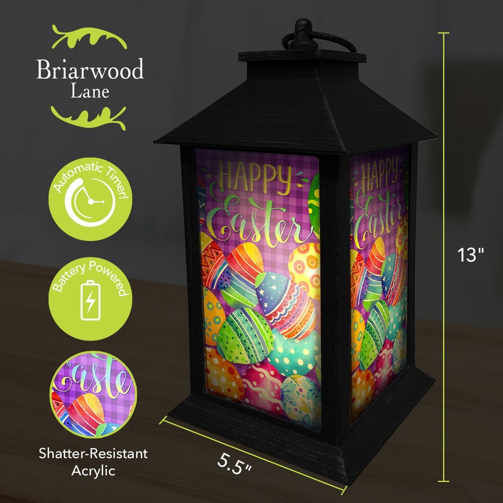 Briarwood Lane Painted Easter Eggs Lantern
