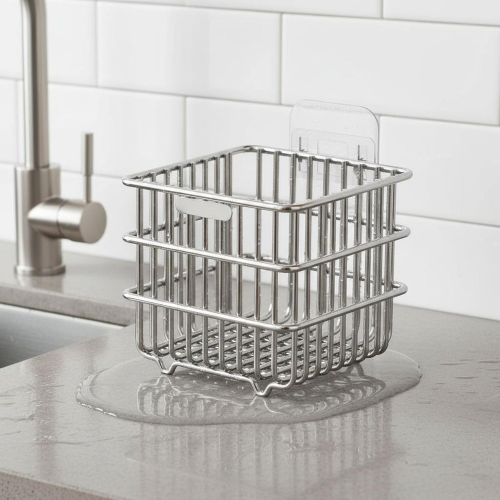 Hanging Vegetable Basket Multi-Purpose Wall Mounted Wire Basket for Cabinet