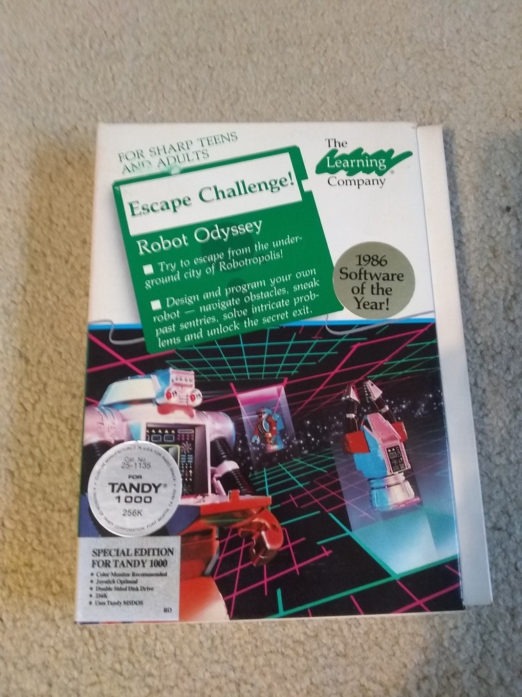 Escape Challenge! Tandy Version, COMPLETE IN BOX, Infocom, Cat# 25-1135