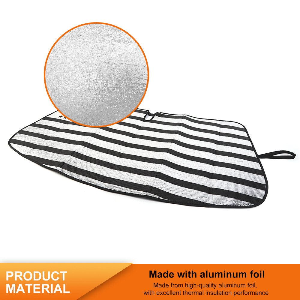 Foldable Windshield Sunshade UV Ray Reflector Visor Protector for Dodge Charger