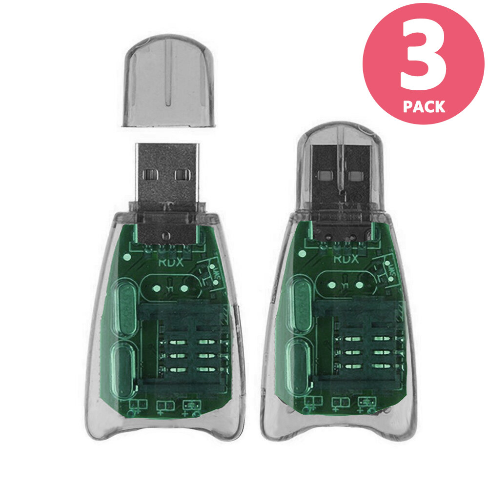 Memory Card Reader Adapter to USB 2.0 for Micro-SD (SDHC/SDXC) / TF / T-Flash