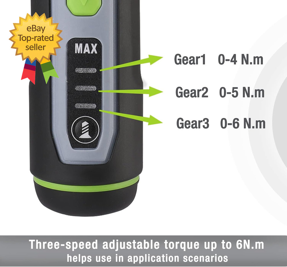 4V Electric Screwdriver Rechargeable Cordless Screwdriver Set with 35 Bits