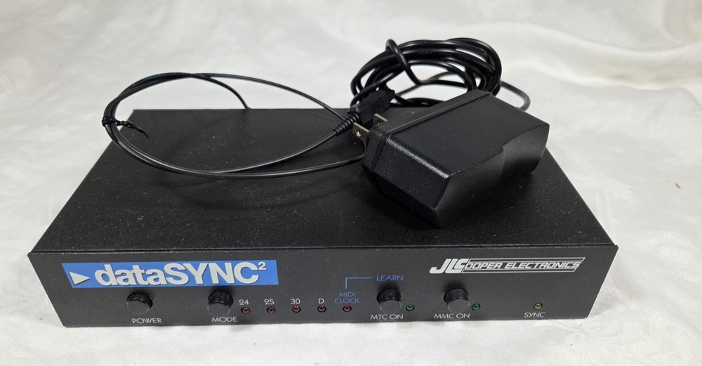 JL Cooper Electronics ADAT dataSYNC2 Synchronizer w/ Power Supply - Working
