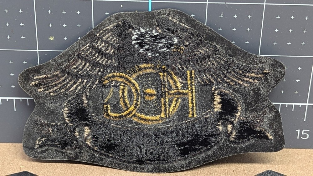 Harley-Davidson H.O.G. Eagle & Rocker Patch Set (2000s)