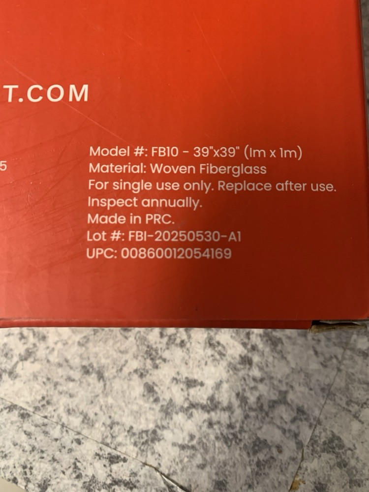 Emergency Fire Blanket