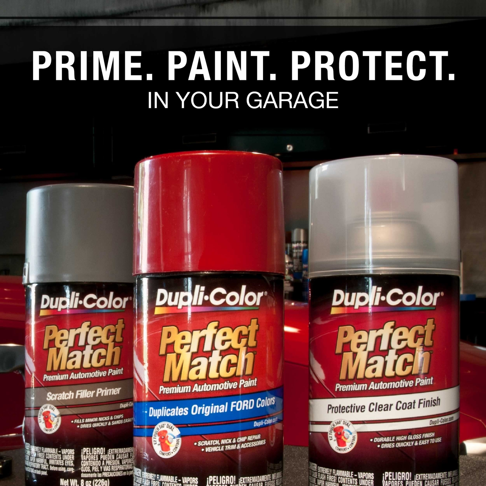 Dupli-Color EBFM03607 Perfect Match Automotive Spray Paint – Ford Dark Shadow...