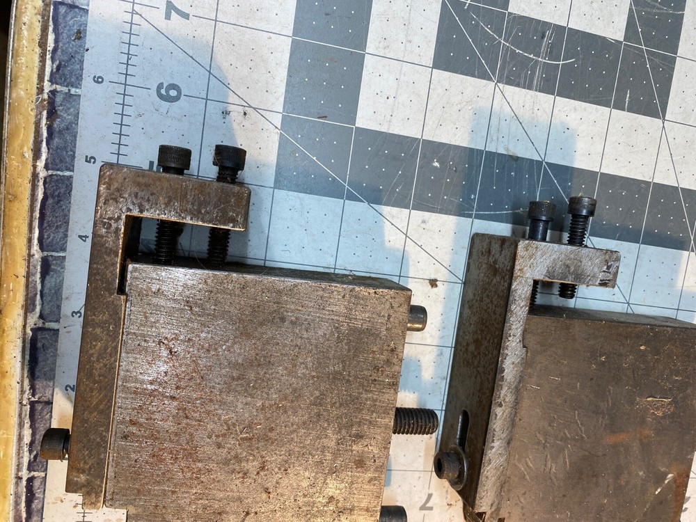 Two 1" Thick Machine Jig setups/clamps???