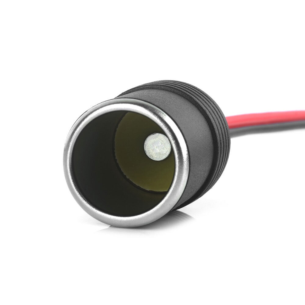 Cigarette Lighter Seat Power Connect Fuse Storage Battery Adapter Socket Plug-