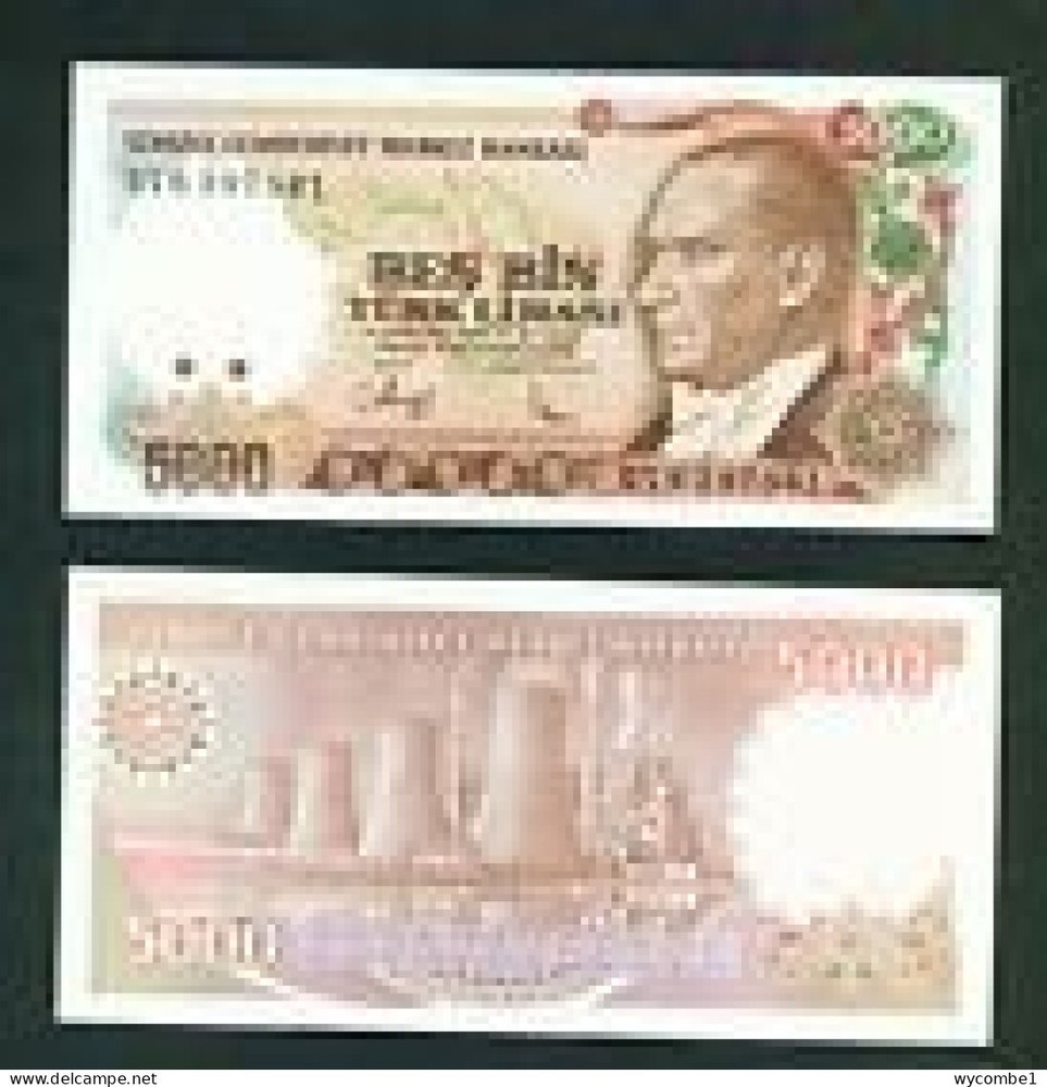 TURKEY - 1970 5000 Lirasi UNC
